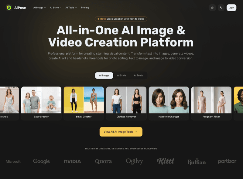 AiPose product screenshot