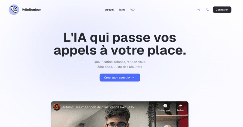 IAlloBonjour product screenshot