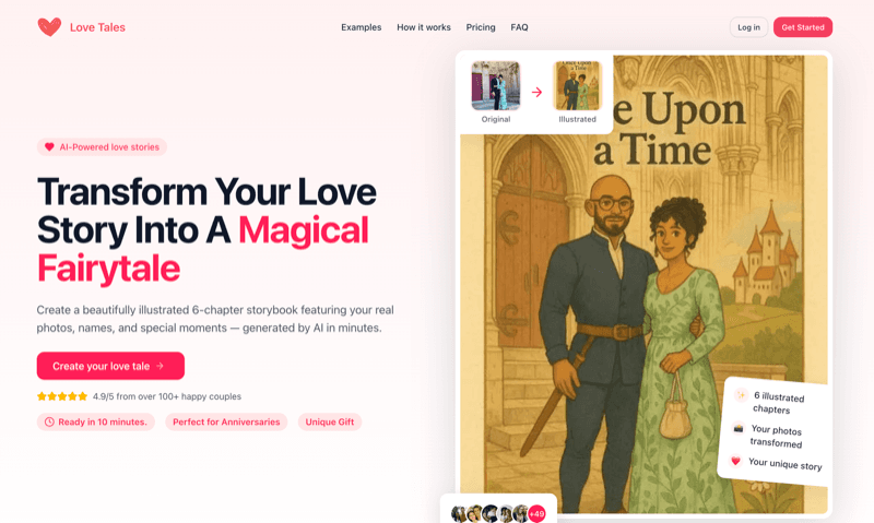 Love Tales product screenshot