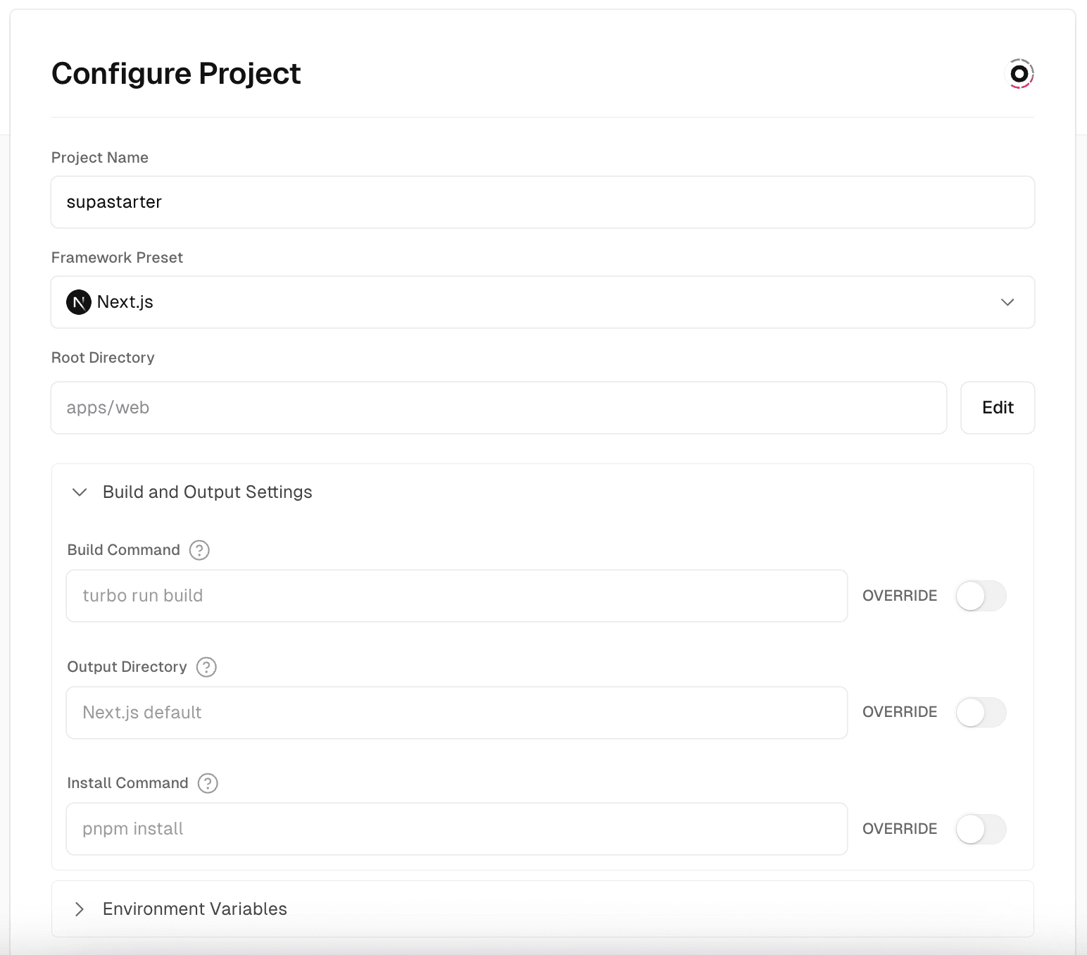 Vercel | Next.js Documentation | supastarter - SaaS starter kit ...