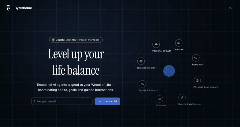 Bytedrome product screenshot