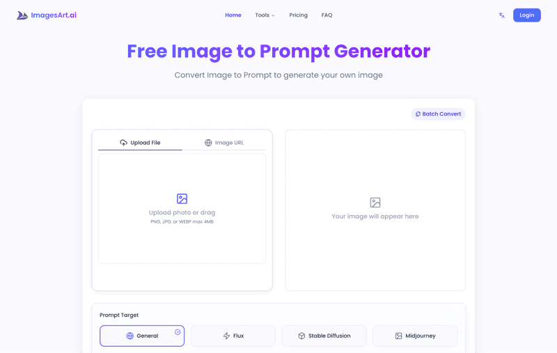ImagesArt.ai product screenshot