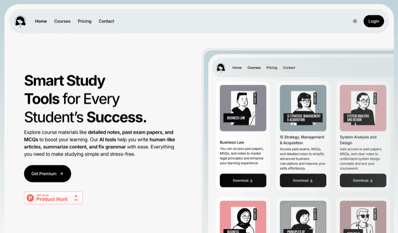 Myqnote product screenshot