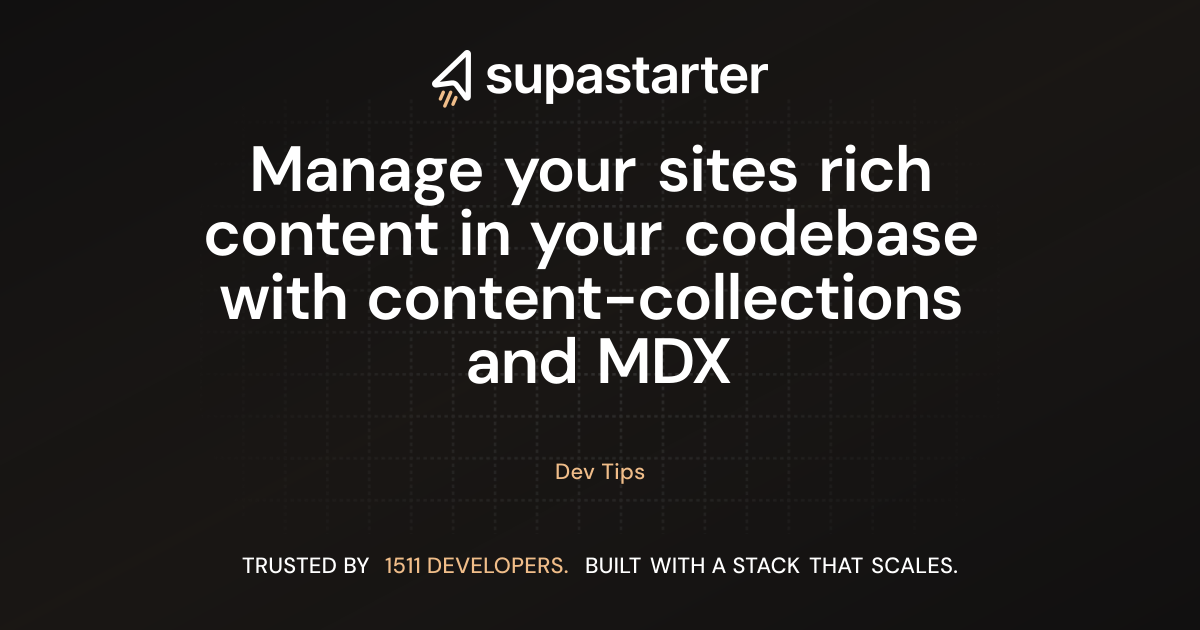 Manage your sites rich content in your codebase with content ...